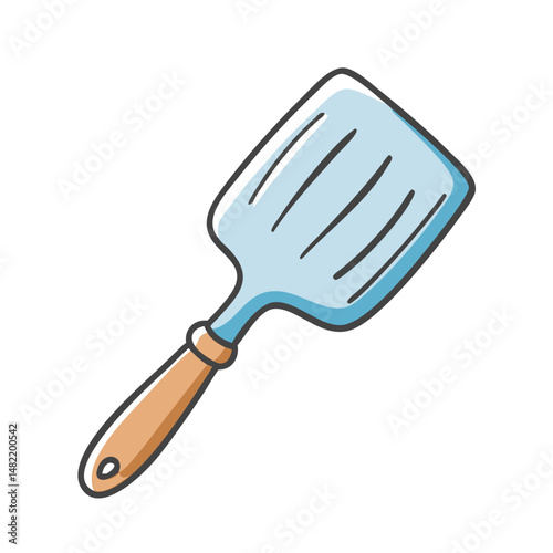 spatula icon, spatula vector illustration-simple illustration of spatula, perfect for spatula logos and icons