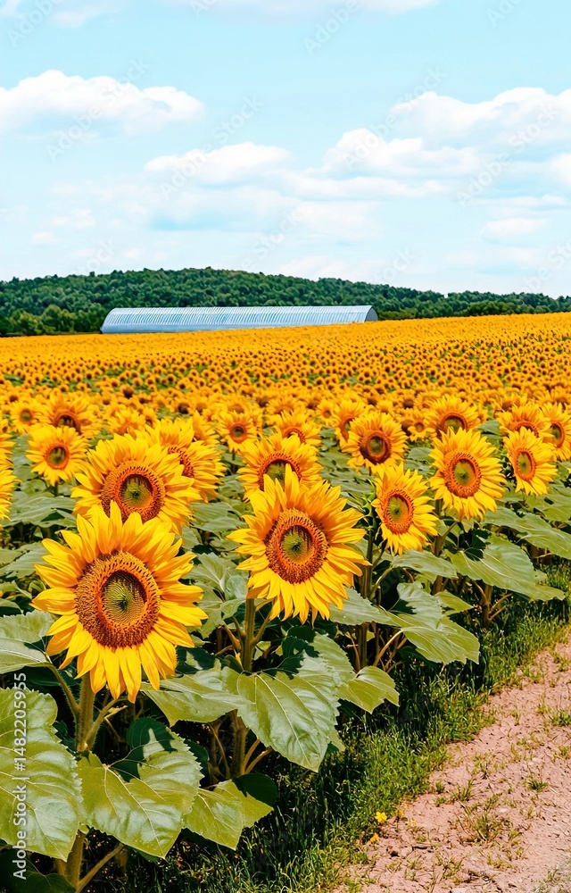 Obraz premium sunflower 