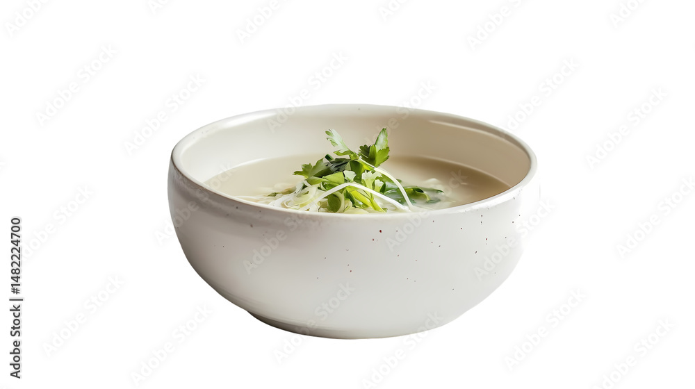 Creamy Soup Recipe Easy  Delicious isolated on transparent background