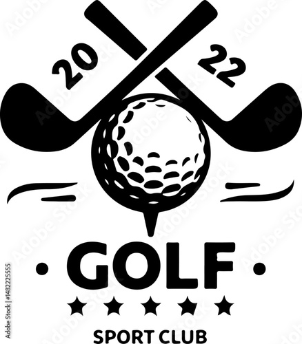 Golf Swing Silhouette
