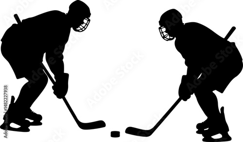 American Hockey Vector