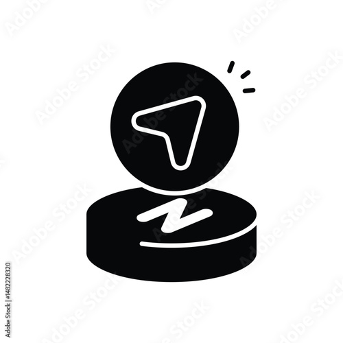 Heading Vector icon