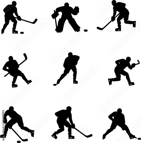 American Hockey Vector