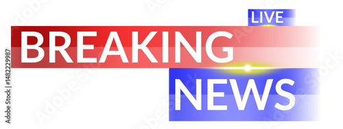 News Flash Lower Third with Striped Bar Animation

 photo