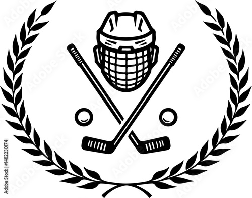 American Hockey Vector