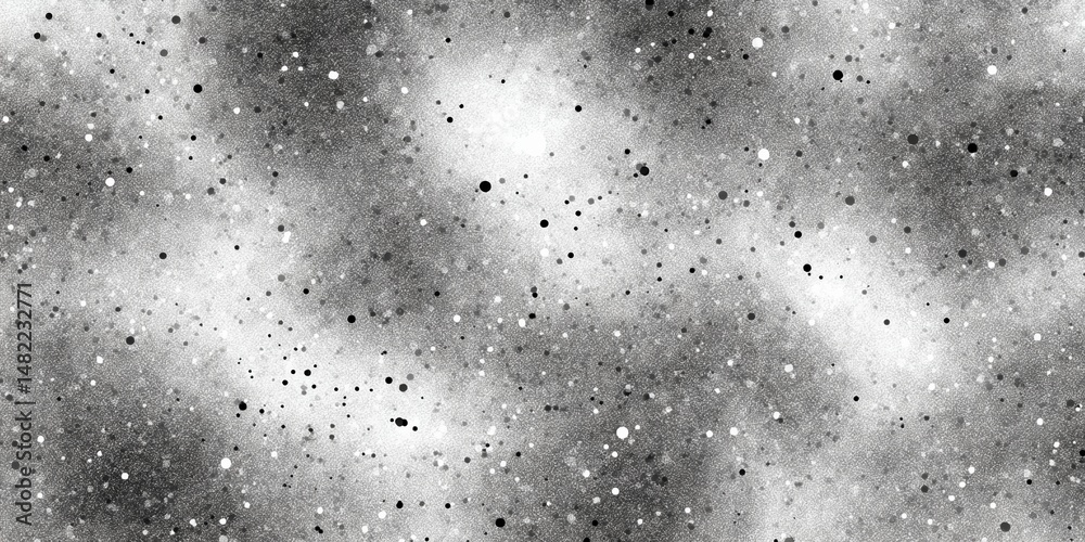 Obraz premium High contrast halftone dot pattern 