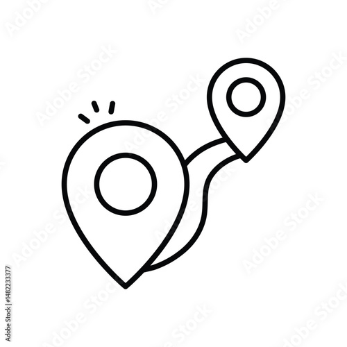Route Vector icon