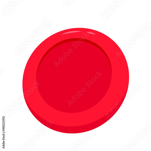 Free Download Red blood cells icon. Medical biological. Vector illustration of red blood cells or erythrocytes. - GFXLoad