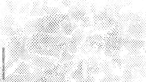 Black and white grainy halftone texture. Dust overlay textured dirty grunge scan paper texture. Old worn overlay distressed background.