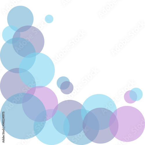 Transparant Bubbles Corner