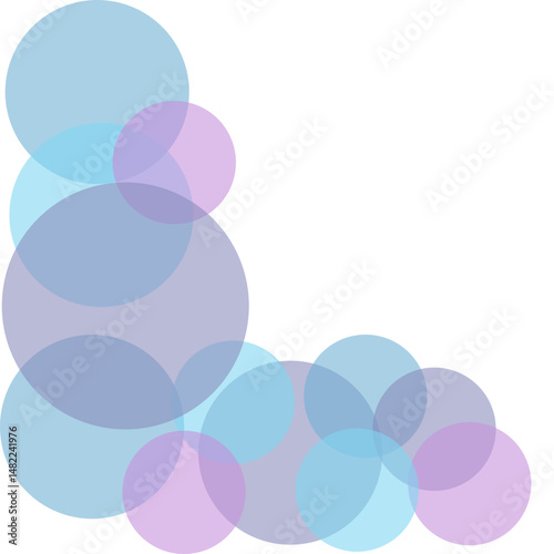 Transparant Bubbles Corner