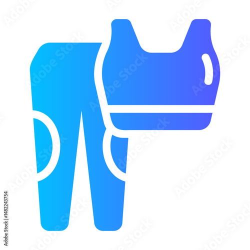 shirt Gradient icon