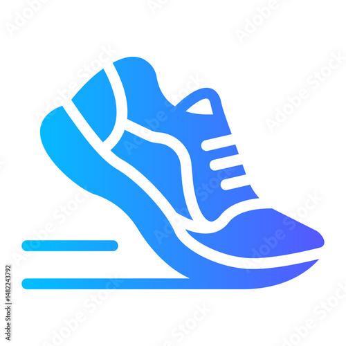 shoes Gradient icon