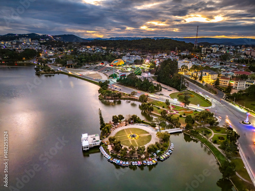 view of paris from the eiffel tower