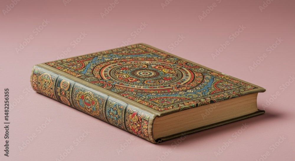 Fototapeta premium Ornate leather-bound book