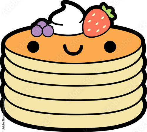 kawaii pancake icon
