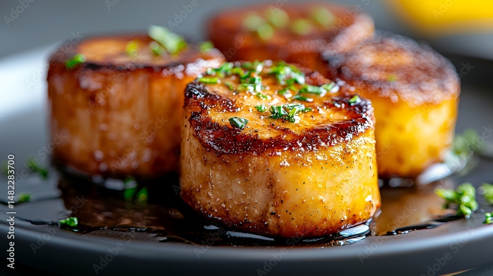 Seared Scallops with Fresh Herbs Seared Scallops with Fresh Herbs