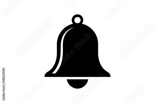 Notification bell icon alert reminder symbol design