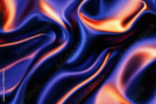 Wallpaper Mural Abstract Fluid Art: Evokes a sense of fluidity and motion with a mesmerizing swirl of colors, with seamless gradients, soft edges and smooth surfaces. Torontodigital.ca