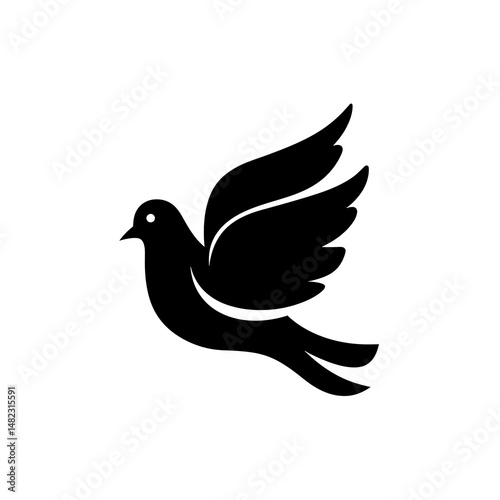 Wallpaper Mural Soaring Silhouette Torontodigital.ca