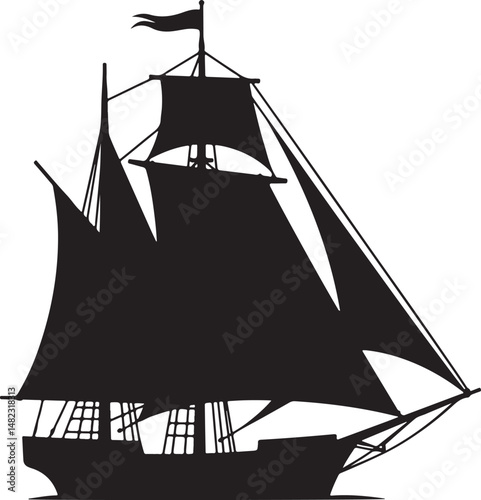 Ship Silhouette Vector | Nautical Vessel Clipart"

"Sailing Ship Illustration | Sea Travel SVG Design"

"Cargo Ship Silhouette | Marine Transport Vector"

"Pirate Ship Vector Art | Ocean Adventure Cli