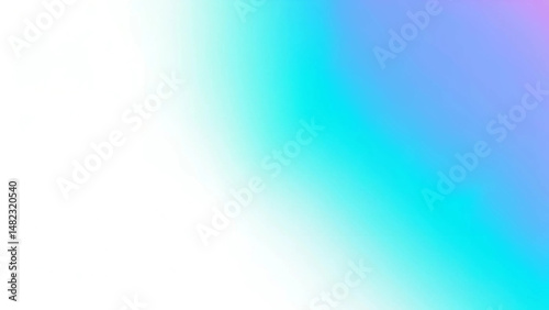 Modern abstract gradient of blue turquoise and purple colors with soft blending for backgrounds