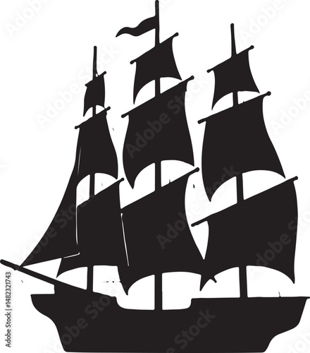 Ship Silhouette Vector | Nautical Vessel Clipart"

"Sailing Ship Illustration | Sea Travel SVG Design"

"Cargo Ship Silhouette | Marine Transport Vector"

"Pirate Ship Vector Art | Ocean Adventure Cli
