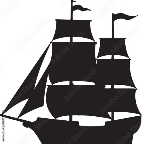 Ship Silhouette Vector | Nautical Vessel Clipart"

"Sailing Ship Illustration | Sea Travel SVG Design"

"Cargo Ship Silhouette | Marine Transport Vector"

"Pirate Ship Vector Art | Ocean Adventure Cli