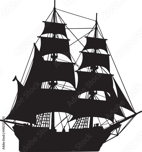 Ship Silhouette Vector | Nautical Vessel Clipart"

"Sailing Ship Illustration | Sea Travel SVG Design"

"Cargo Ship Silhouette | Marine Transport Vector"

"Pirate Ship Vector Art | Ocean Adventure Cli