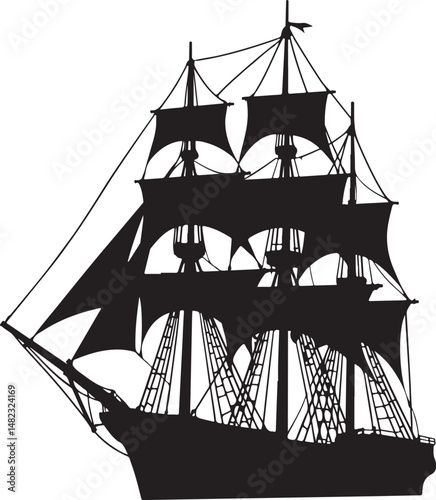 Ship Silhouette Vector | Nautical Vessel Clipart"

"Sailing Ship Illustration | Sea Travel SVG Design"

"Cargo Ship Silhouette | Marine Transport Vector"

"Pirate Ship Vector Art | Ocean Adventure Cli