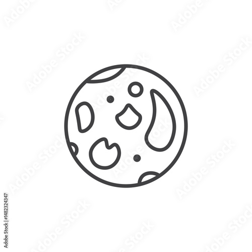 Thalassaemia vector Icon in trendy flat style isolated on white background