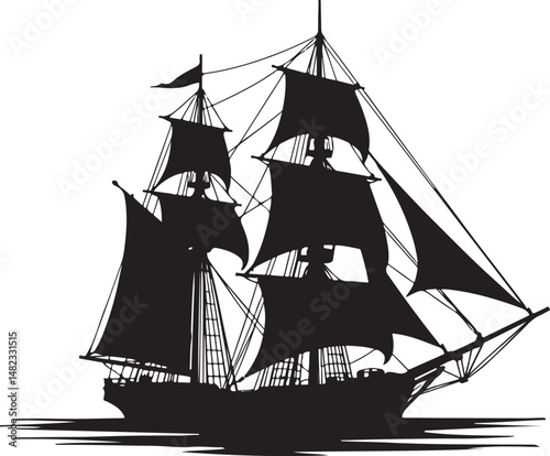 Ship Silhouette Vector | Nautical Vessel Clipart"

"Sailing Ship Illustration | Sea Travel SVG Design"

"Cargo Ship Silhouette | Marine Transport Vector"

"Pirate Ship Vector Art | Ocean Adventure Cli