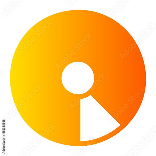 cd Gradient icon