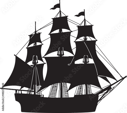 Ship Silhouette Vector | Nautical Vessel Clipart"

"Sailing Ship Illustration | Sea Travel SVG Design"

"Cargo Ship Silhouette | Marine Transport Vector"

"Pirate Ship Vector Art | Ocean Adventure Cli