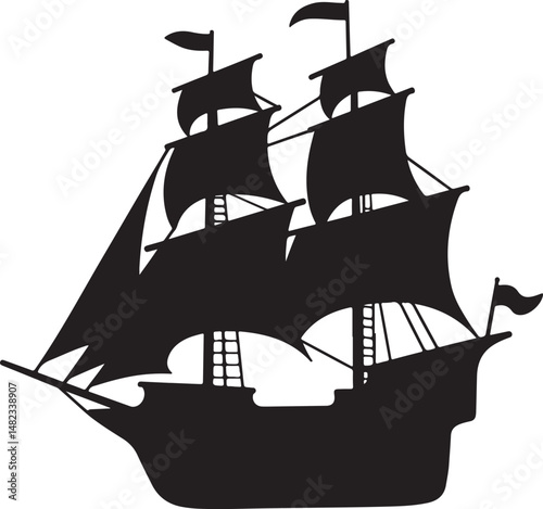 Ship Silhouette Vector | Nautical Vessel Clipart"

"Sailing Ship Illustration | Sea Travel SVG Design"

"Cargo Ship Silhouette | Marine Transport Vector"

"Pirate Ship Vector Art | Ocean Adventure Cli