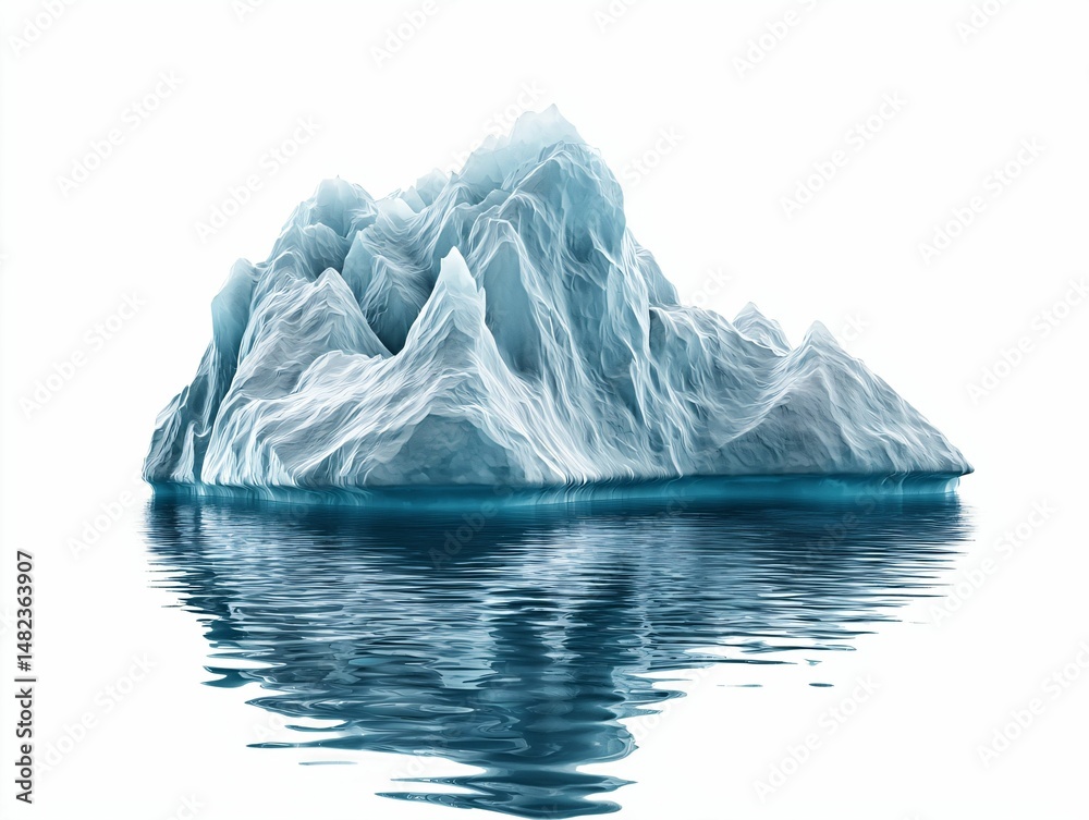 Obraz premium Iceberg Reflection