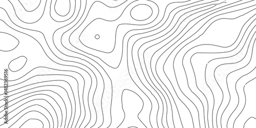 Topographic map background geographic line map,Topography map art curve drawing. vector illustration.Topography and geography map grid abstract backdrop,
