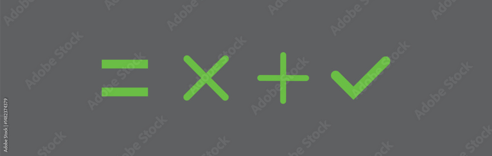 Obraz premium user interface icon set collection.