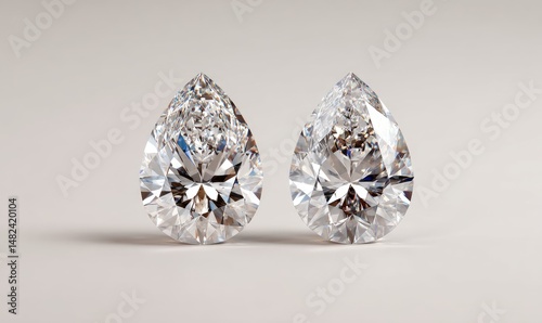 Pear-shaped diamonds (2)