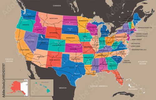A precision-crafted, information-abundant map of the U.S