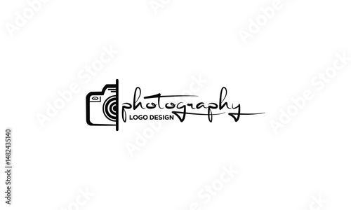 camera, photography logo design. Camera photography logo icon vector template. Photography Camera Lens Logo Design.