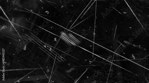 Scratched Film Overlay | Cinematic Grunge Texture