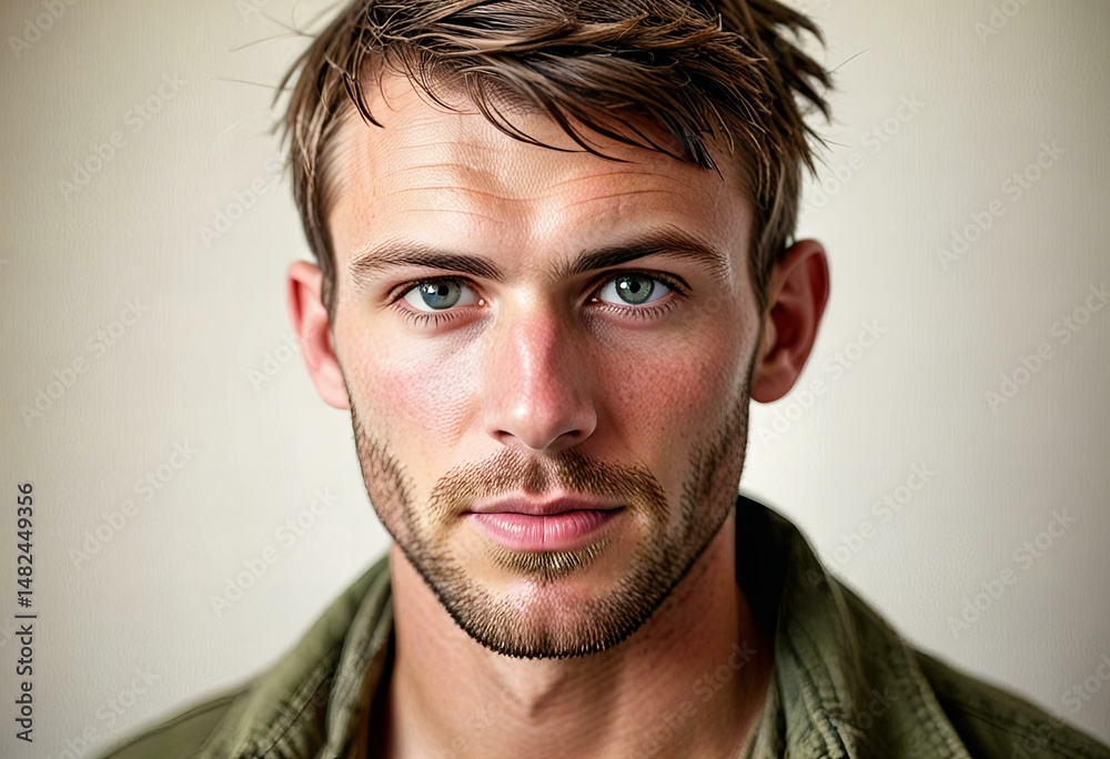 Obraz premium Stunning Mature man portrait, high quality