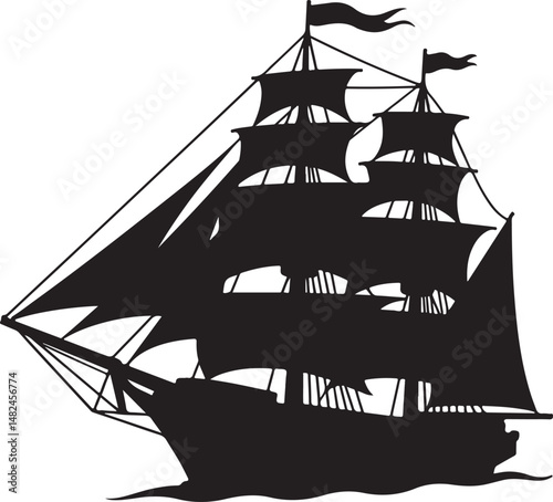Sailing Ship SVG | Nautical Boat Silhouette | Ocean Adventure Cut File

Pirate Ship SVG | Vintage Pirate Silhouette | Halloween and Adventure Design

Cruise Ship SVG | Travel and Vacation Cut File | S