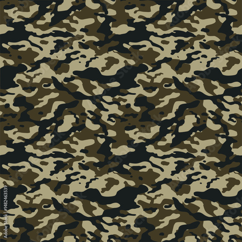 seamless 2colour camouflage