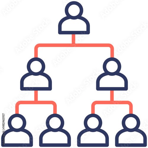 Organization Structure Icon