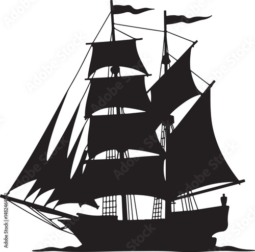 Sailing Ship SVG | Nautical Boat Silhouette | Ocean Adventure Cut File

Pirate Ship SVG | Vintage Pirate Silhouette | Halloween and Adventure Design

Cruise Ship SVG | Travel and Vacation Cut File | S