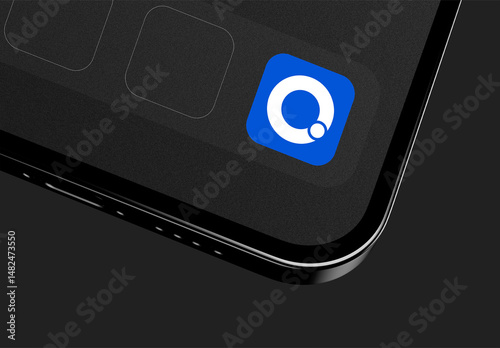 Clean Mobile UI App Icon Mockup Template