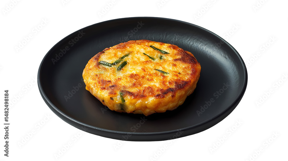 Crispy Corn Cake Recipe Easy Corn Fritters isolated on transparent background Crispy Corn Cake Recipe Easy Corn Fritters isolated on transparent background