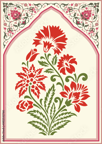 Floral Wedding Invitation Template, Watercolor. Abstract art background vector design for wedding and vip cover template, Wedding ornament concept. Floral poster, invite. Vector decorative greeting ca